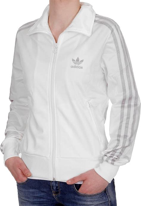 adidas jacke weiß silber preis|Jacken in Weiß .